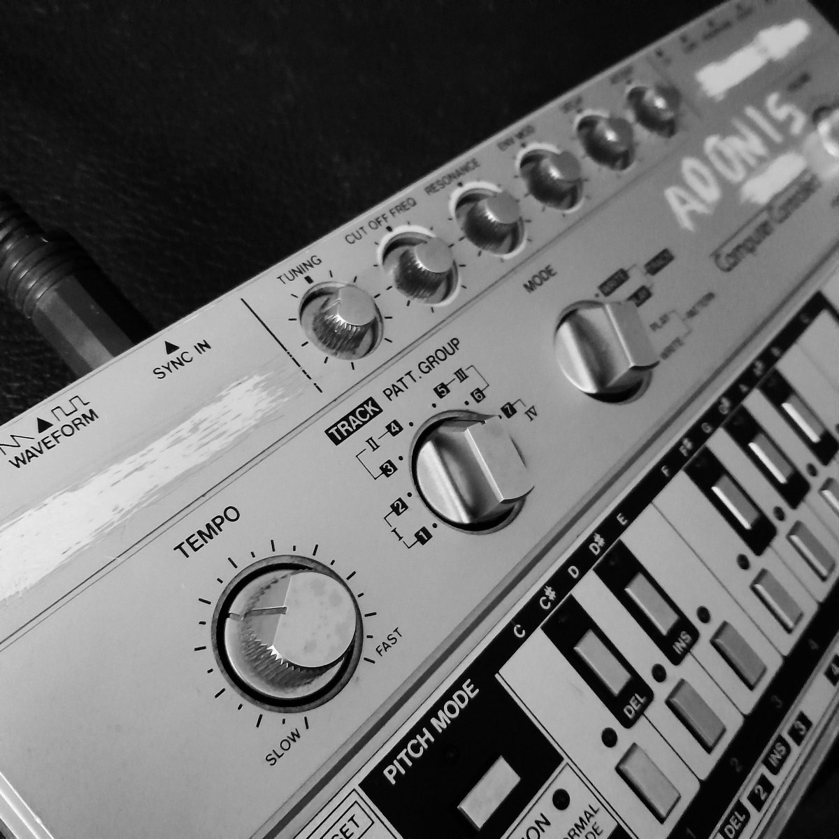 AcidOriginator's tweet photo. Did you know that this #tb303 aka the #jackulator was used on the recording "I've Lost Control (Space Side)? I have the original 4 track version before #SleezyD added his vocals to the 8 track version that was released on vinyl. #acidhouse history. https://t.co/rfyl45mkdb