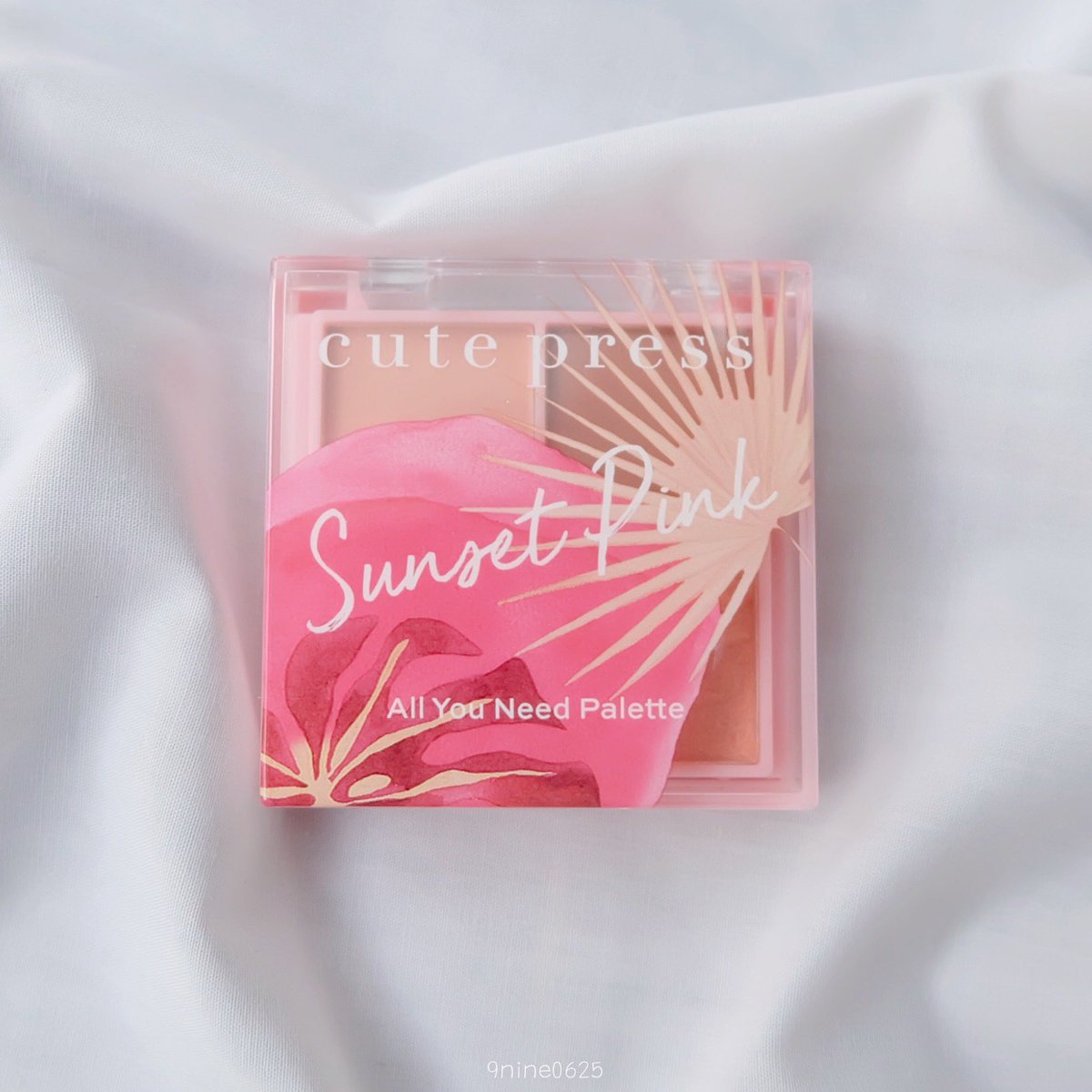 9nine0625's tweet photo. ตัวแรก มอบมงพาเลทท์ลูกรักให้แล้วหนึ่ง😌💖 #CutePress Tropical Breeze No.3 #SunsetPink สีละมุนตุ้นนน Everyday Look ได้ แต่งออกงานได้ โทนสีเข้าได้กับทุกสถานการณ์ พาเลทท์เดียวครบจบทั้งงานตาและแก้ม มีอายแชโดว์ 4 สี + บลัช 1 สี เม็ดสีแน่นชัด มงลงสมตำแหน่งลูกรักมากก🫶🏻 https://t.co/Gzi7lscDBh