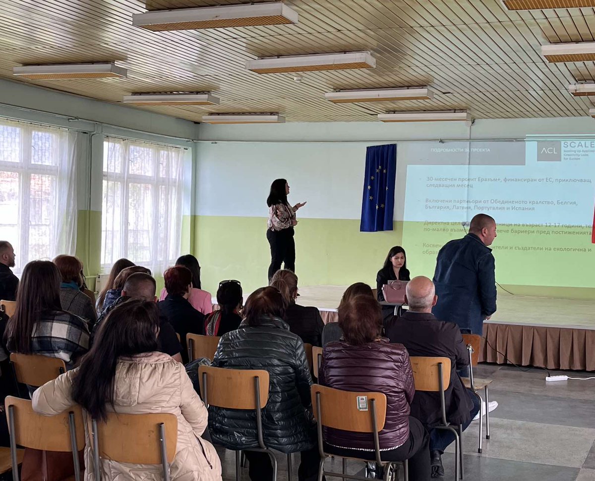 Bulgarian project partner Институт Перспективи hosted a <a href="/scaleacls/">@SCALEACLs</a> Multiplier Event last week to showcase resources developed and encourage target groups to continue utilising them.

Read more: scaleacls.com

@IVEHothouse <a href="/Aspire_int/">Aspire-international</a> <a href="/TheOppCentre/">The Opportunity Centre</a> 

#erasmusplus