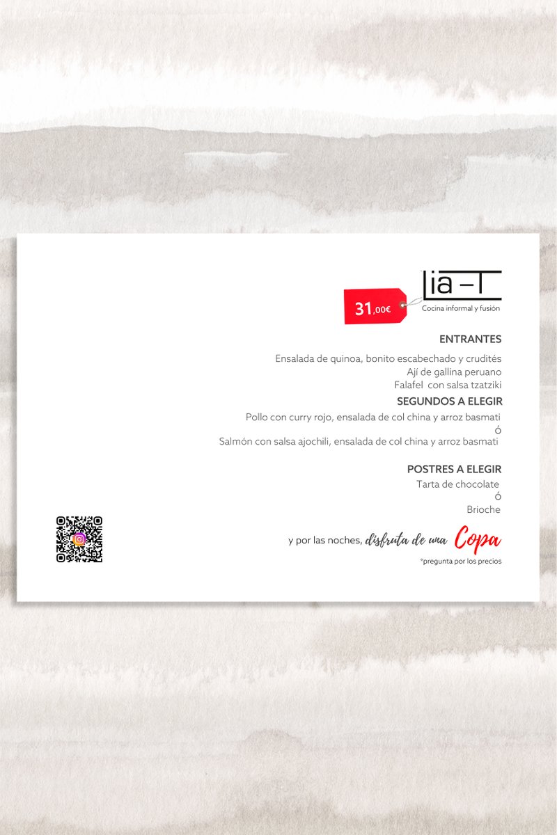 Nuestro menú Estratos #N623 y nuestro menú Lía-T de #CoboTradición para esta semana 🔥🔪

📍 Pza. La Libertad, 9
RESERVAS ➡️ bit.ly/reservaCoboTra…