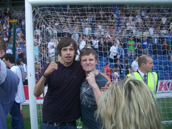 TottyRobinsFC's tweet photo. Happy Ryan Lowe day #BuryFC fans…..

To celebrate, reply to this with a picture of you watching the Shakers and we’ll share our favourites!

We’ll kick things off with our very own @dubbzylad 

Did we mention tickets are now on sale?👇

https://t.co/N3qwqeAhNJ https://t.co/YXoaFYsyr3