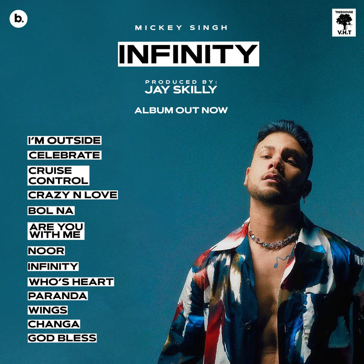 #INFINITY Album by Mickey Singh is OUT NOW & Streaming on all platforms! Do Check It Out!♾⚡️

🔗mickeysingh.bfan.link/infinity-album

__
#mickeysingh #Album #OutNow #Punjabi #PunjabiMusic