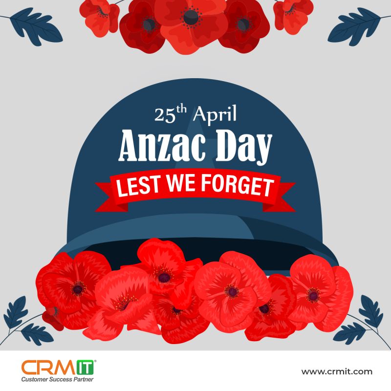 crmitsolutions's tweet image. CRMIT  joins the nation in remembering those who have served Australia in wars, conflicts, and peacekeeping operations, past and present. We honor their courage, loyalty, and sacrifice on this ANZAC Day.

Lest we forget. .

#ANZACDay #LestWeForget #CRMITSolutions
