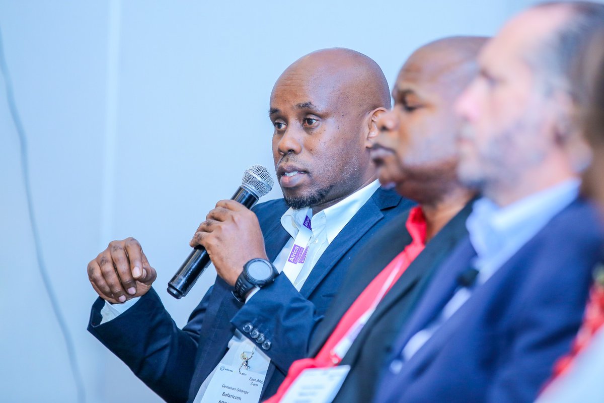 SafaricomPLC's tweet photo. “The tower among other features has low cost ATS instead of traditional microwaves which can be quite expensive. We are using an independent band as the backbone.” Head, Network Planning, Gerishon Gitonga. #EACom https://t.co/3hb0fr63rh