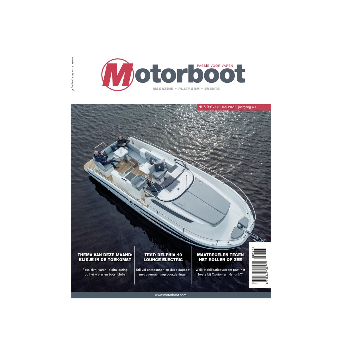 Vanaf vandaag verkrijgbaar bij de boekhandel en bij de abonnees op de deurmat: het meinummer van Motorboot. Het thema van het meinummer is 'Kijkje in de toekomst'.