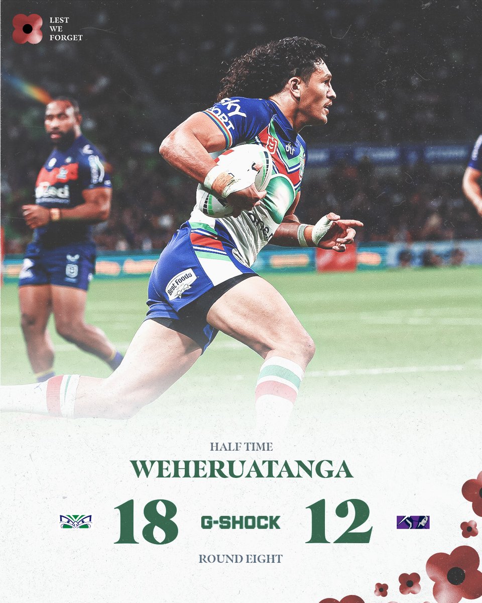 NZWarriors's tweet photo. Strong start. A big second 40 coming up.

HT @gshocknz

📸 @nrl https://t.co/NRjdpyBRSc