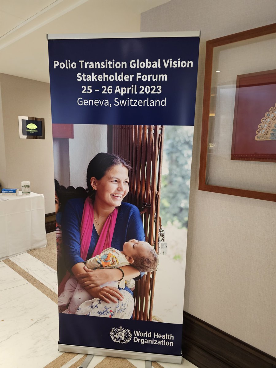 lisa_hilmi's tweet photo. Incredible to be at the @WHO #PolioTransition Global Vision Stakeholder Forum in Geneva, examining the strategy forward & factors for governance, finance, & transition. Excited Dr. Sam Usman, @COREGroupDC #CHPP Nigeria is here! @DrTedros @GlobalPolioEI @gatesfoundation @USAIDGH https://t.co/IQaZL66FW0