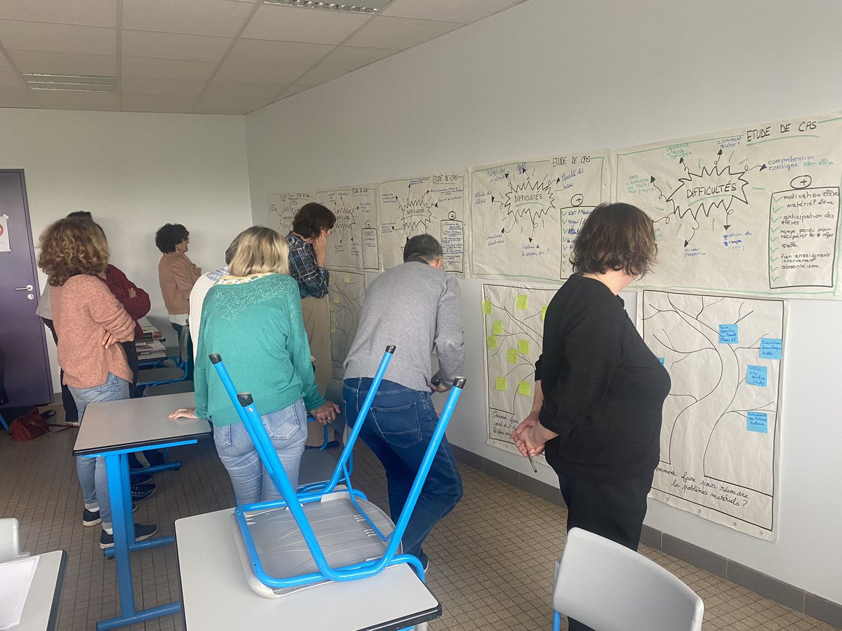 AlineBrahami's tweet photo. Travaux collaboratifs et partage des bonnes pratiques par les coordonnateurs du dispositif Devoirs faits ! https://t.co/ShO3SJIp8g