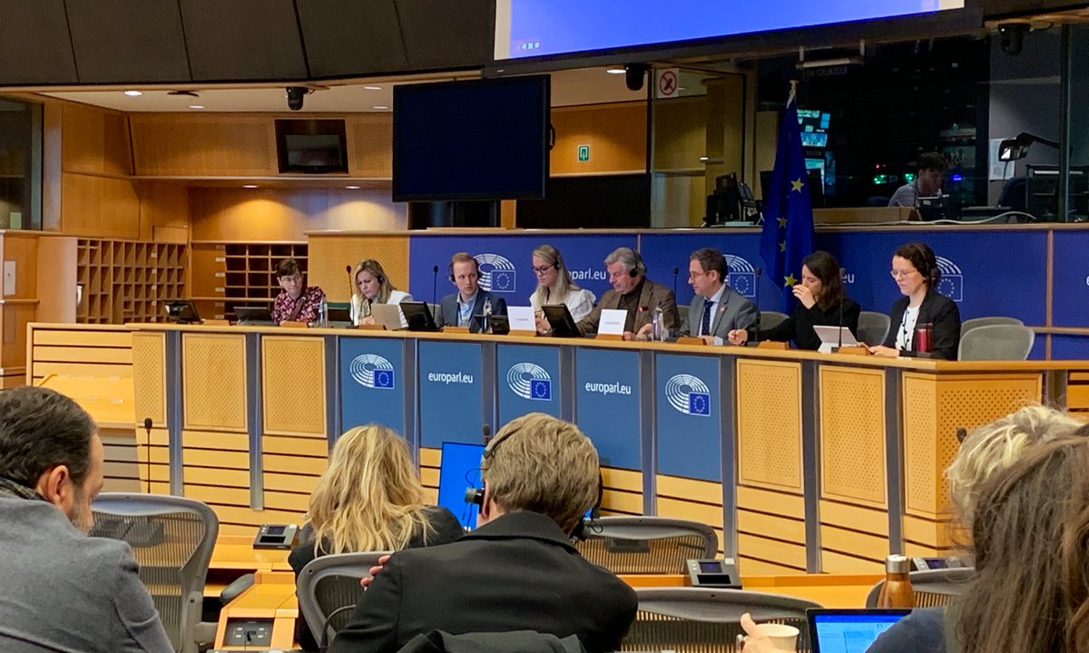 BenjaminFeyen's tweet photo. And the #StatusOfTheArtist report (officially “EU framework for the social and professional situation of artists and workers in the cultural and creative sectors”) is taking off: @EPCulture & @EPSocialAffairs stakeholders exchange with co-rapporteurs @DomenecD & @ToineMandersEP. https://t.co/fqvYxr0WDW