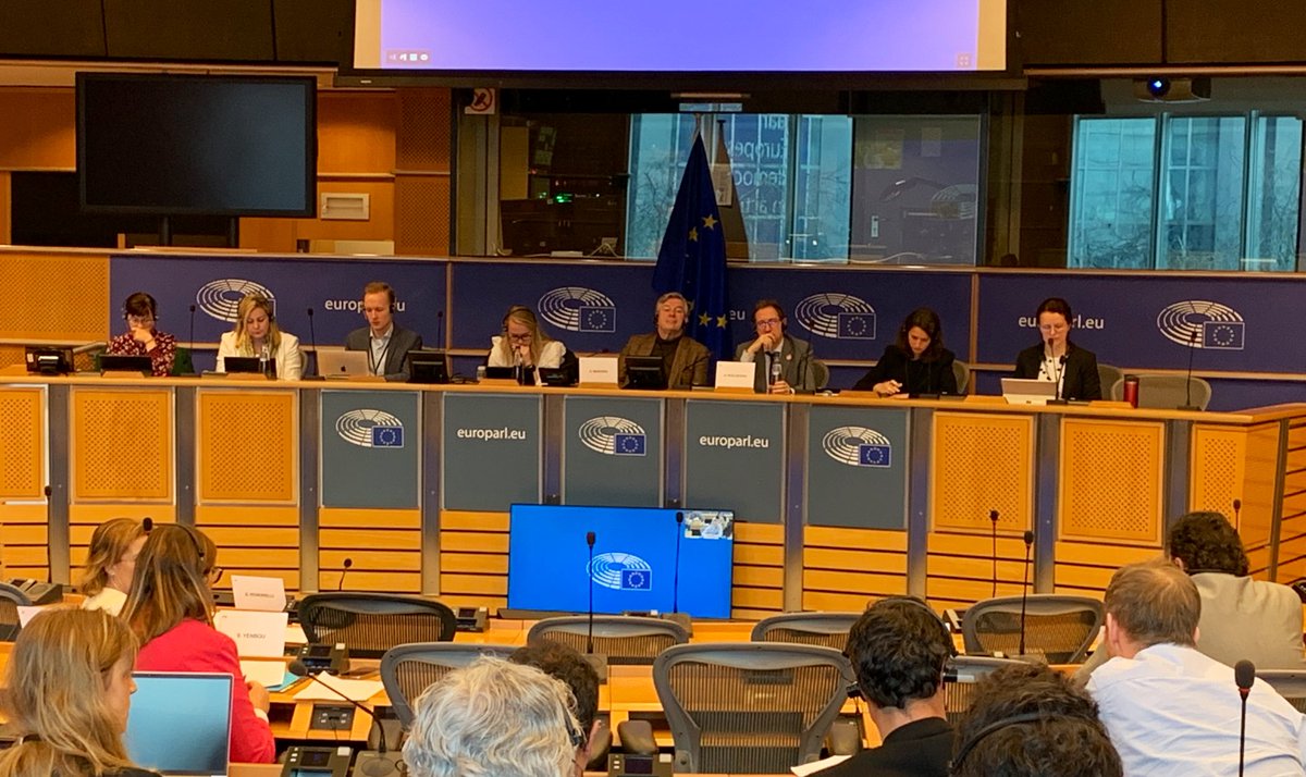 BenjaminFeyen's tweet photo. And the #StatusOfTheArtist report (officially “EU framework for the social and professional situation of artists and workers in the cultural and creative sectors”) is taking off: @EPCulture & @EPSocialAffairs stakeholders exchange with co-rapporteurs @DomenecD & @ToineMandersEP. https://t.co/fqvYxr0WDW