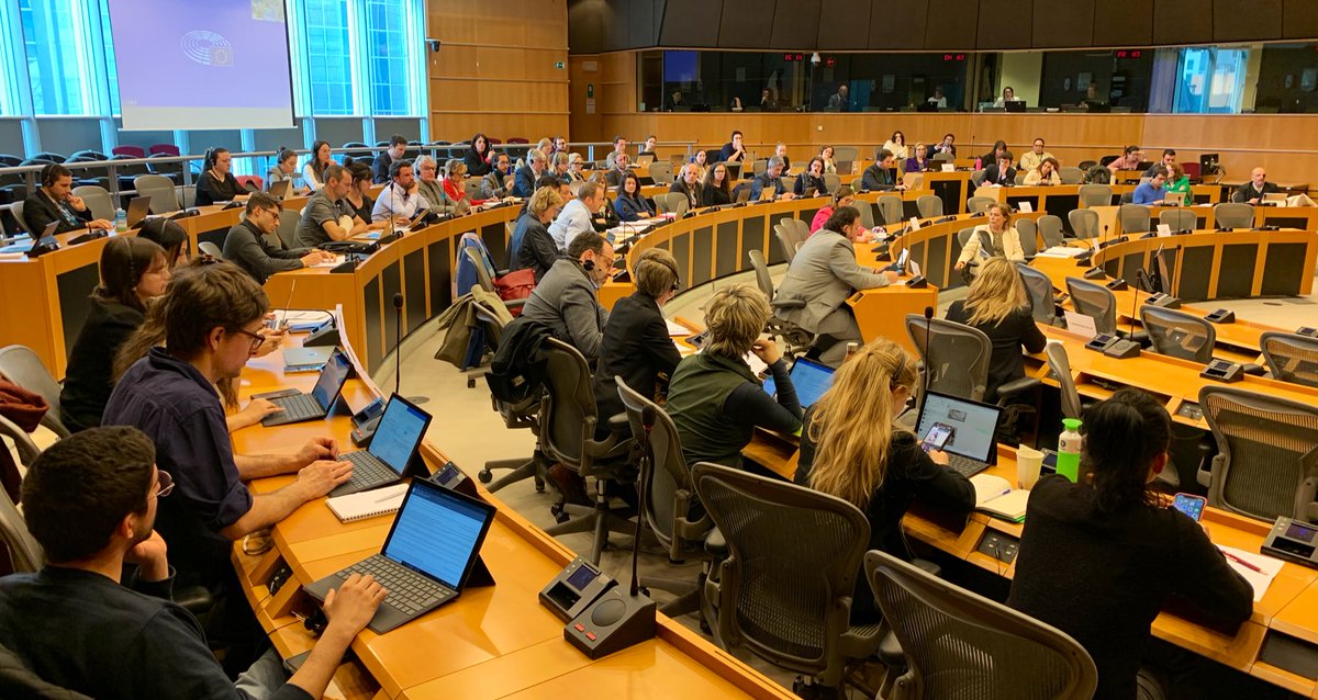 BenjaminFeyen's tweet photo. And the #StatusOfTheArtist report (officially “EU framework for the social and professional situation of artists and workers in the cultural and creative sectors”) is taking off: @EPCulture & @EPSocialAffairs stakeholders exchange with co-rapporteurs @DomenecD & @ToineMandersEP. https://t.co/fqvYxr0WDW