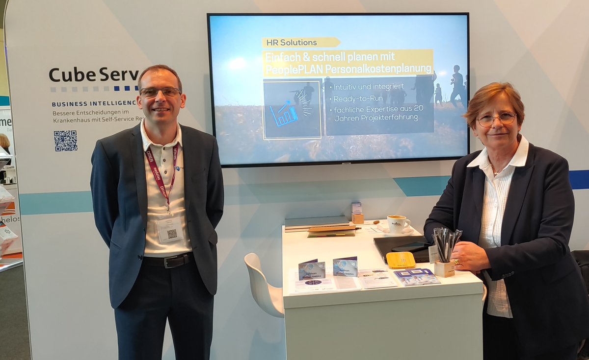 CubeServ's tweet photo. Unser Healthcare Team ist ab heute bis zum 27. April live vor Ort auf der #DMEA in Berlin zu allen Fragen rund um Krankenhauscontrolling und Healthcare Analytics!

Wir freuen uns auf Ihren Besuch!

#DMEA23 #digitalhealth #Krankenhauscontrolling #HealthcareAnalytics https://t.co/rlmc6GXJI0
