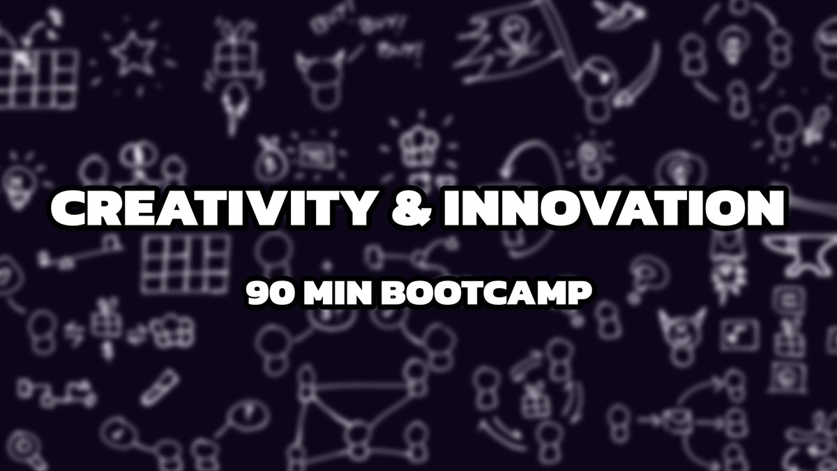 We've all been in a rut.
​Feel like we're not creative.
Stare at a page and wonder what to do.

​No harm, no foul.

Creativity is like a muscle. The more you use it, the stronger it gets.

That's why we're launching...

The Visual First Bootcamp: Creativity &amp; Innovation!

👇