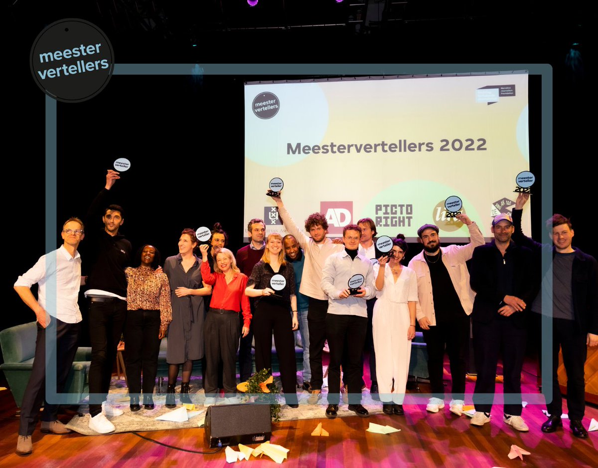 wareverhalen's tweet photo. Dit zijn ze: de Meestervertellers 2022!

Foto: Renate Beense https://t.co/iuM79EHNRW