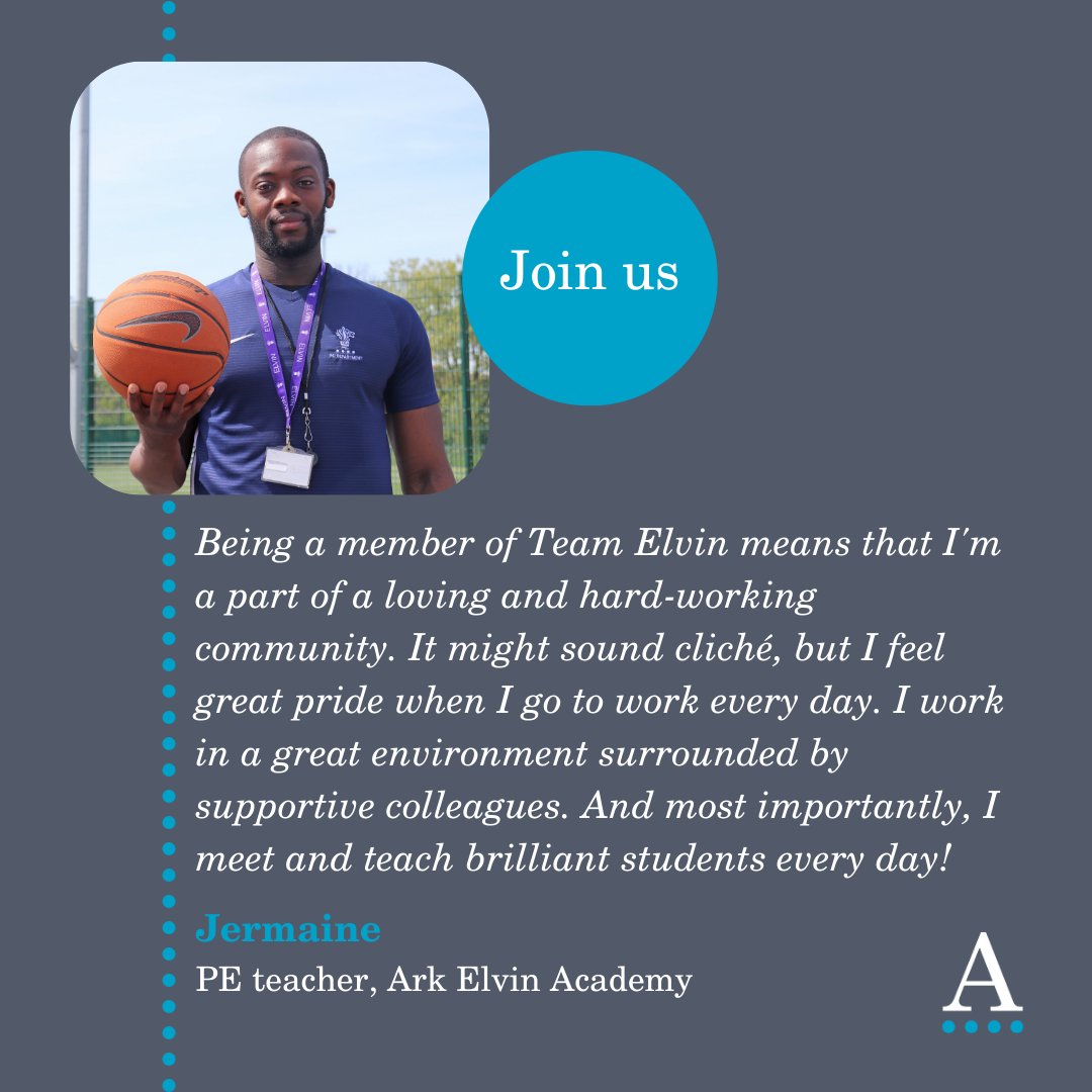 We asked #ArkPeople from across our network of 39 schools to tell us what they like about being part of their school. First up, Jermaine on feeling like part of a family at <a href="/ArkElvinAcademy/">Ark Elvin Academy</a>. Join us - arkonline.org/careers