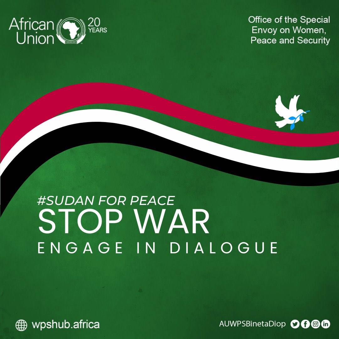 khouloud_bm's tweet photo. The body of women and girls, should never be used as a weapon of war. Working for peace should never stop. Only wars should.
#SudanforPeace 🕊
#SudanCrisis
#EngageinDialogue https://t.co/pVDPbPLRBn