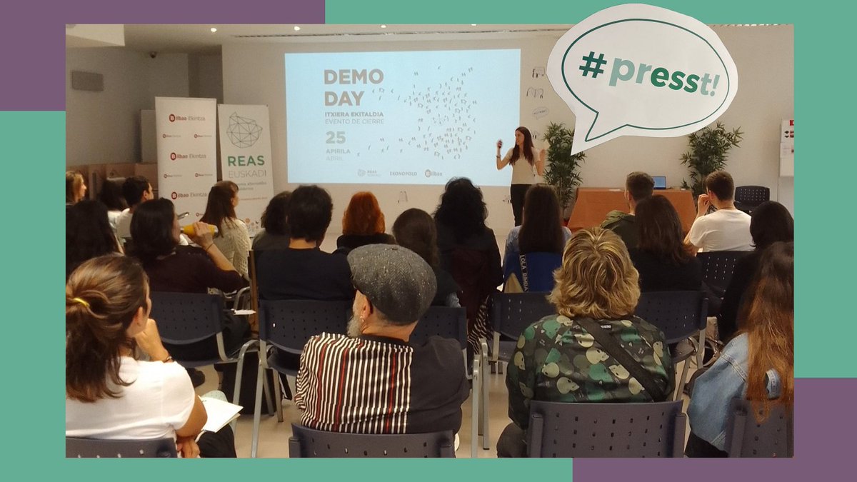 FHaratago's tweet photo. Eta Finantza Etiko eta Alternatiboen Nazioarteko II. Foroa programazioaren barruan, #DemoDay-ra etorri gara. #Presstatzen programan parte hartu duten aurtengo proiektu ekintzaileen aurkezpenera.

#IIForoInternacionalFinanzasÉticas https://t.co/9ExRpEMH02