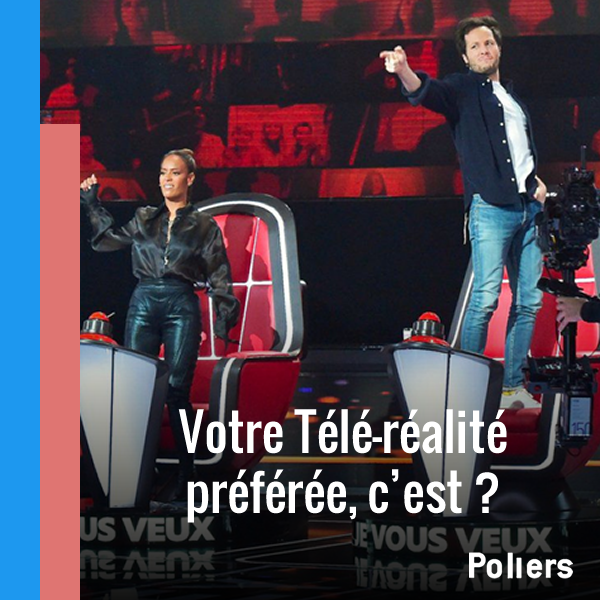 📺 Votre Télé-réalité préférée, c'est >>> bit.ly/3L6k2GT

Découvrez les résultats sur Pollers.co

#tv #sondage #téléréalité #télé