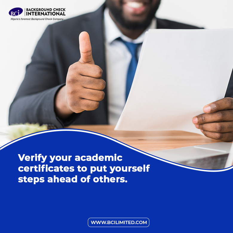 bcilimited's tweet photo. Verifying your academic credentials put you steps ahead of other candidates.

Send us a DM or email us at bci@bcilimited.com for your verification.

#bci #eduverify #backgroundcheck #jobseekers https://t.co/JTsta3957k