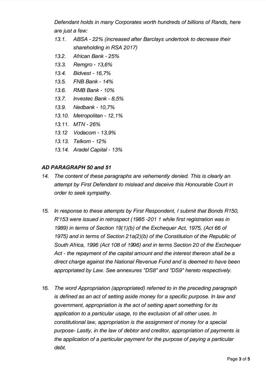 BantuHolomisa's tweet photo. R1,35 trillion claim against the Public Investment Corporation. 

Are government employees and pensioners' funds guaranteed to be safe?

For more details read full letter on: https://t.co/ksNuTvsZc3 https://t.co/69WhAPF6pj