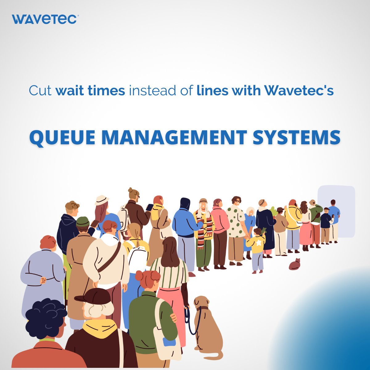 ZubaCx's tweet image. Queues are the bane of every customer's existence. With our Wavetec's Queue Management System, this is no longer the case. Don't dream cutting lines — cut wait times instead!
#QueueManagement #Queuing 
@my250tweets @KOT @UOT @Ethiopia 
@RwandaBankers @tba_forbankers @ugbankers
