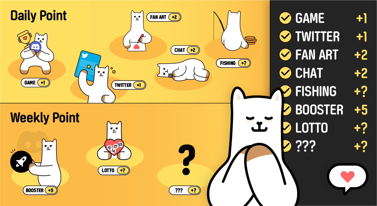 hellobot_NFT's tweet photo. Dear all my lovely Lamama friends, We would like to express our gratitude for your patience.

From now on, all contributions to our community will be recorded and rewarded through a point system in our discord server.

See you in discord and LET'S NORI!
#hellobot_nft #friendship https://t.co/JvMvhIiBsD