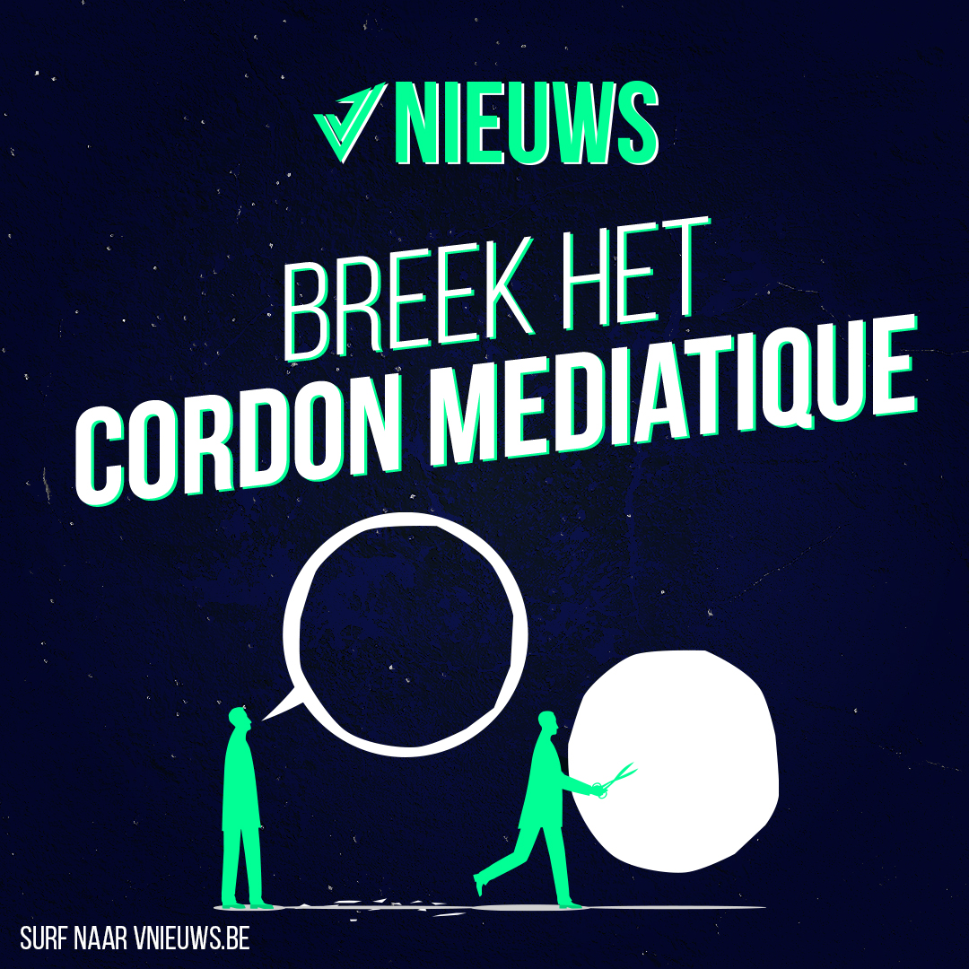 V_N1WS's tweet image. 25% kiest @vlbelang, maar ziet hen nauwelijks in de media. Ook dit #cordon moet de schop op! 
Volg ons, schrijf je in op onze mailings via vnieuws.be en breek mee het #cordonmediatique!