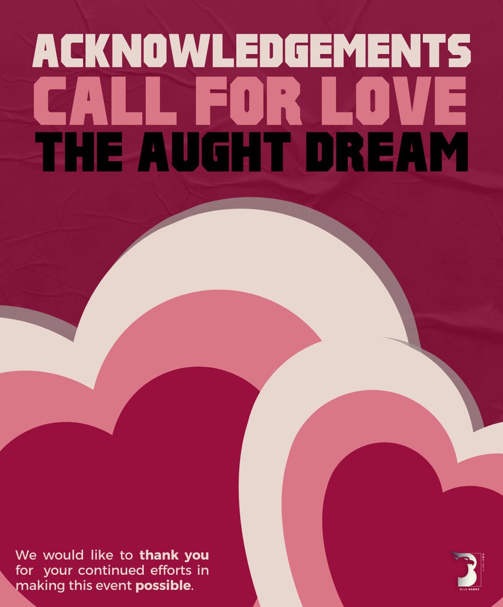CALL FOR LOVE: The Aught Dream tweet media