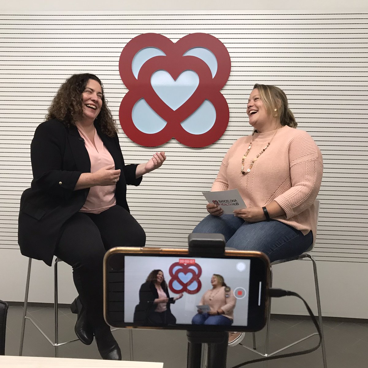 Barcelona Health Hub (@bcnhealthhub) on Twitter photo ✨ The Hub was happy to have BHH Ambassador <a href="/afbarbiero/">Andrea Barbiero</a> over for a lively conversation about #digitalhealth, international connections and the importance of ecosystems. Stay tuned for the full #BHHInterview! 🎥 ✨ The Hub was happy to have BHH Ambassador <a href="/afbarbiero/">Andrea Barbiero</a> over for a lively conversation about #digitalhealth, international connections and the importance of ecosystems. Stay tuned for the full #BHHInterview! 🎥