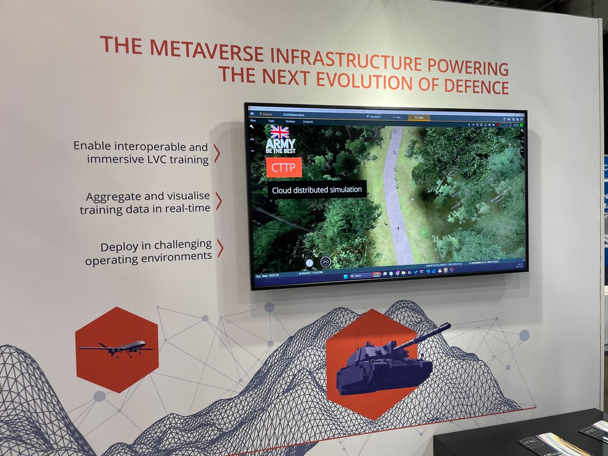 hadeaninc's tweet photo. Day 2 at #IT2EC is in full swing! We look forward to having more conversations about cloud-native solutions and metaverse technology for collective training today.
Head to booth D51 or book a meeting with us: https://t.co/pNOStUFPAt
#BritishArmy #HadeanWay #MilitaryTraining https://t.co/NcygCJn7nP