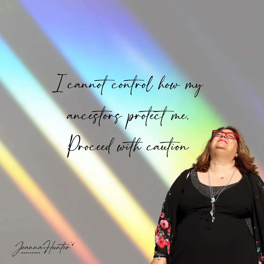 joannahuntercom's tweet photo. Lol 🤣 I cannot control how my ancestors protect me. Proceed with caution 🤣 https://t.co/kDZM3rjbRa