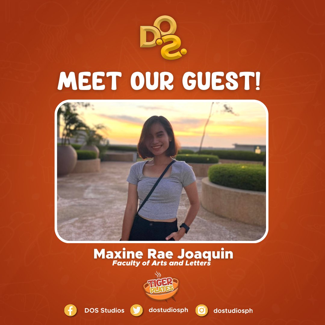 dostudiosph's tweet photo. BE OUR GUESTS🙇♀️👨🍳
Let's all welcome Maxine from the Faculty of Arts and Letters and again our very own Chef Dos from the College of Tourism and Hospitality Management 😉
Savor the second episode of Tiger Plates later at 11:30 AM via UST Tiger TV!
#TigerPlates🐯🍽️
#DOS2dios💎 https://t.co/0HDCclxv0e