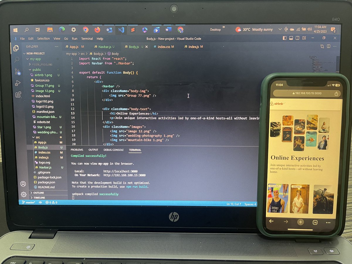 Davidkorede123's tweet photo. I created an Airbnb web app using Reactjs 😌

#javascript #reactjs https://t.co/ubwoO0l10m