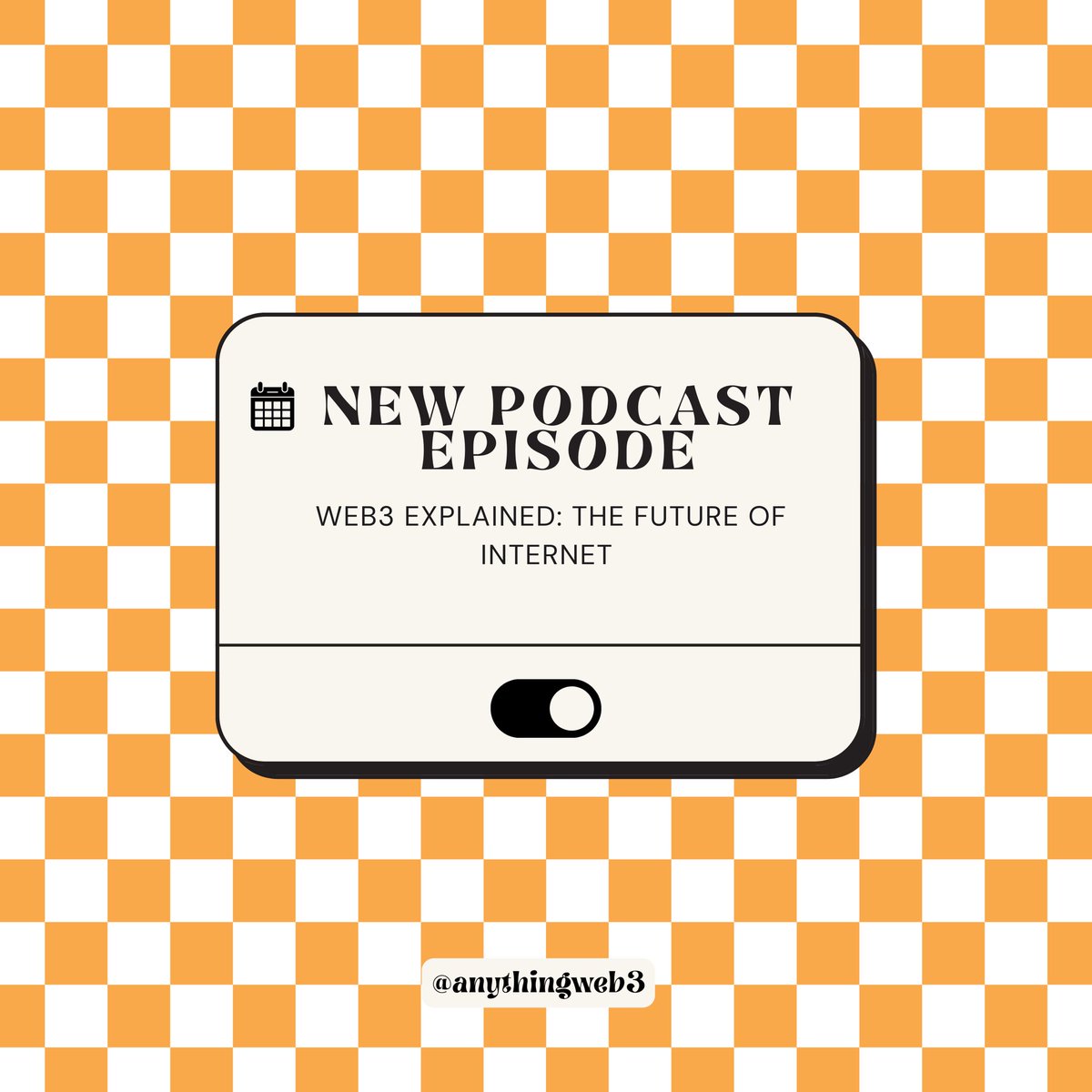 anythingweb3's tweet image. happy first episode 🧡

when thinking about a first topic, I wanted to talk about something that everyone could take a piece of information from 💪🏼