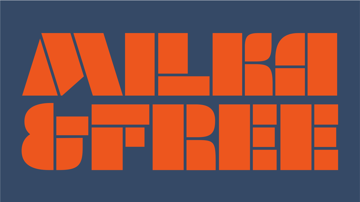 This week’s featured free font is Milka Regular by Lettersoup: fonts.ilovetypography.com/fonts/letterso…