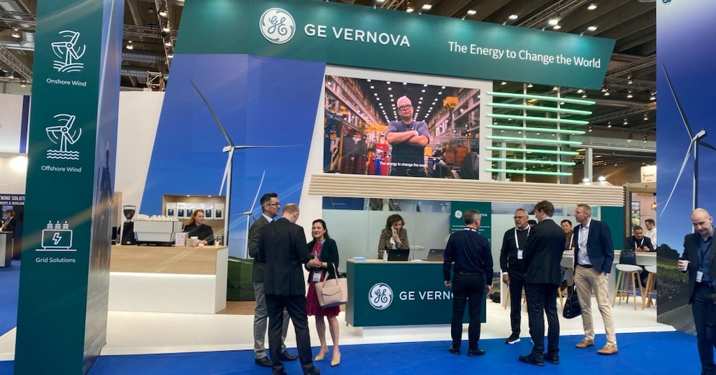 We're at @WindEurope on stand C3-A15 - come and say 'hello' and check out our new colors (evergreen, since you ask)...

#FutureofWind #onshorewind #offshorewind #GEVernovaProud #WindEurope2023