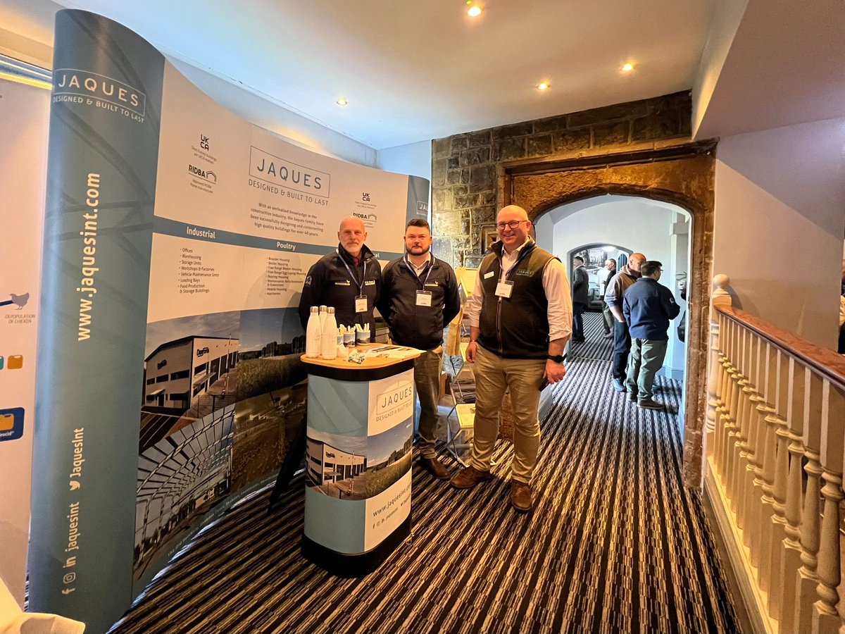 jaquesint's tweet photo. It’s a great start to the South West Chicken Association 34th Annual Trade Fair & Conference today
#poultry #poultryfarming #poultryfarm #poultryhousing #poultryhousedesign #poultryhousingconstruction #steelframedbuildings #timberframebuildings #steelfabrications https://t.co/DttT5gmzpm