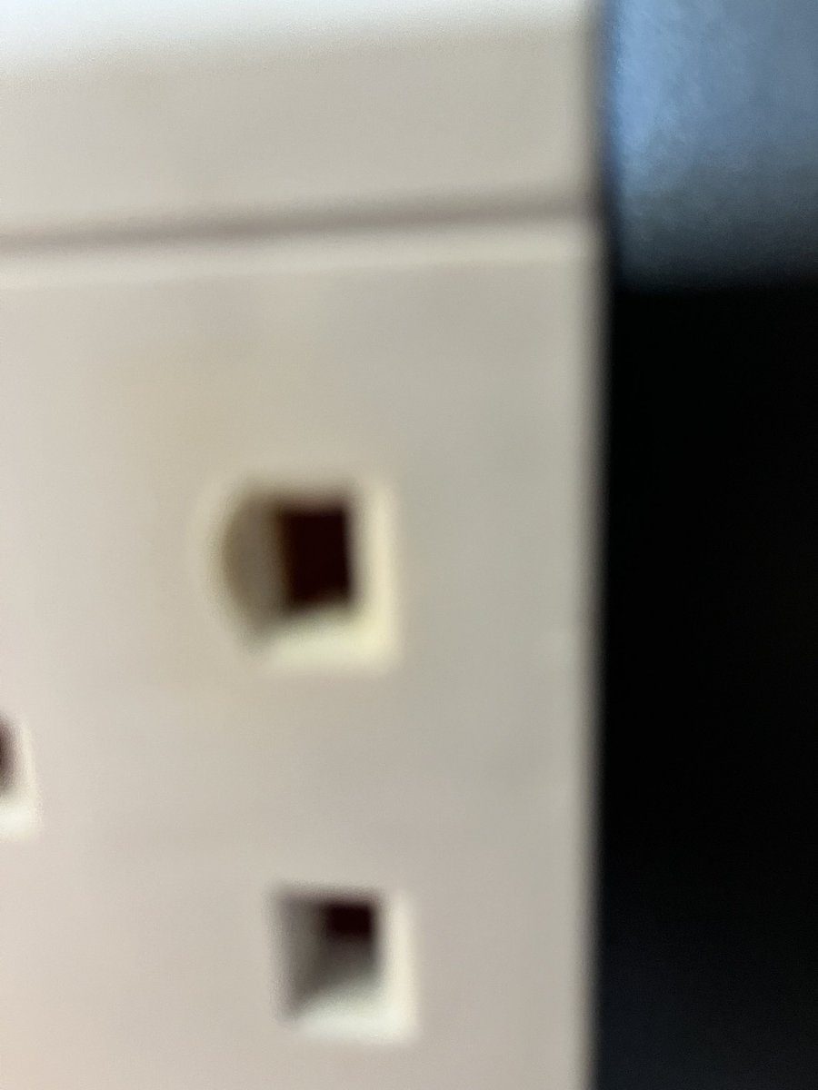 phazeelectrical's tweet photo. At Farnborough airport today PAT Testing Cafe several advisory’s seen, overloaded extension leads with some burn marks evident. https://t.co/VlSl1Q4cJV