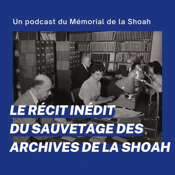 Shoah_Memorial's tweet photo. À l’occasion des 80 ans de la création du Centre de documentation Juive Contemporaine (#CDJC), le @Shoah_Memorial  vous présente son nouveau #podcast « Le récit inédit du sauvetage des archives de la Shoah ».

🎙️Disponible sur toutes les plateformes d’écoute. https://t.co/0c5Dd9z4Xf