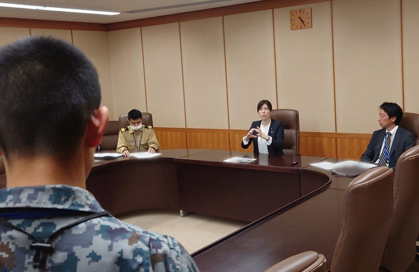 4月19日に #井野防衛副大臣 が、20日に #小野田防衛大臣政務官 が