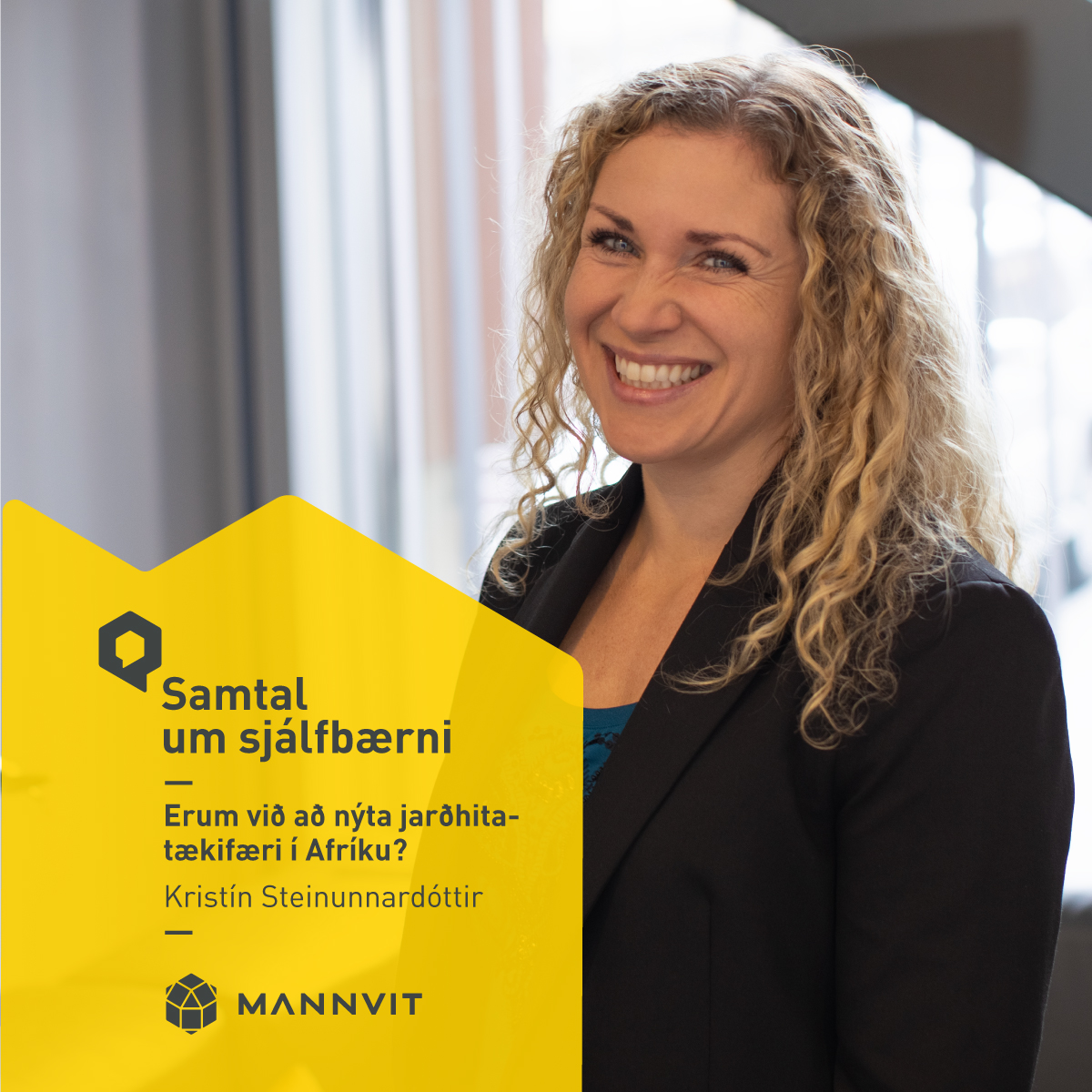 Hvað þýðir þetta fyrir fólkið sem býr á þessu svæðum? 🎙 Kristín Steinunnardóttir, vélaverkfræðingur sat fyrir svörum í áhugaverðu spjalli. Hlustaðu í spilaranum í fréttinni, á Spotify og Apple Podcasts. mannvit.is/frettir/erum-v…