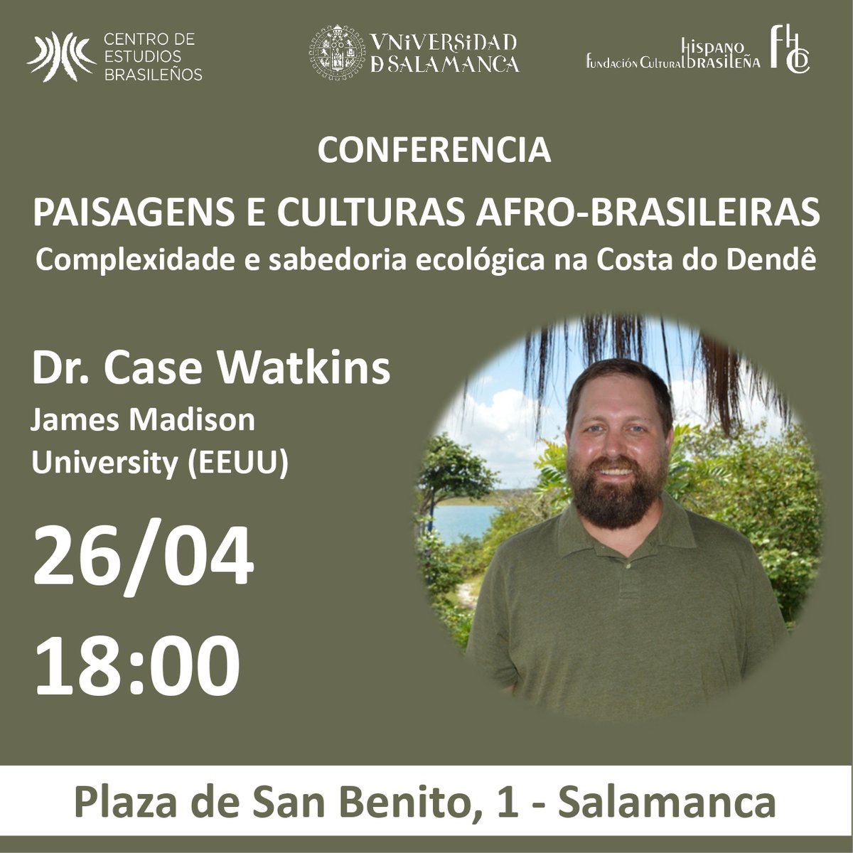cebusal's tweet photo. Mañana, miércoles, a las 18:00 horas, en el @cebusal @usal.

Entrada libre hasta completar aforo. https://t.co/eP4RjsE5va