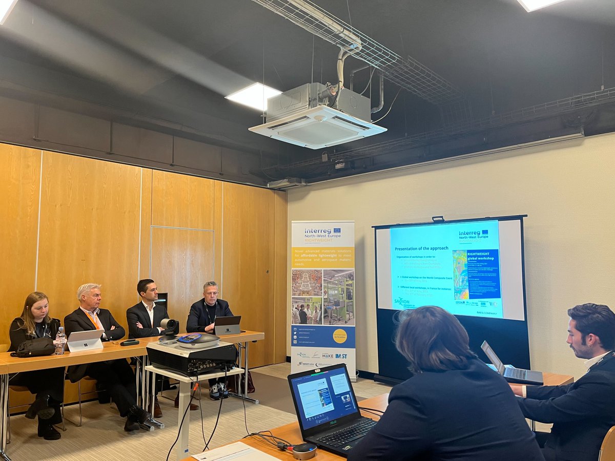 We now hear from <a href="/Pole_Polymeris/">Polymeris</a> summarising the work in WP1 Challenge Competitions &amp; WP4 Voucher Scheme!

Join us to hear more about the successes from round 1 and round 2 challenges and the methods used to reach SMEs.

Join via 👉 lnkd.in/d6eZCF4t
 <a href="/INTERREG_NWE/">Interreg NWE</a>