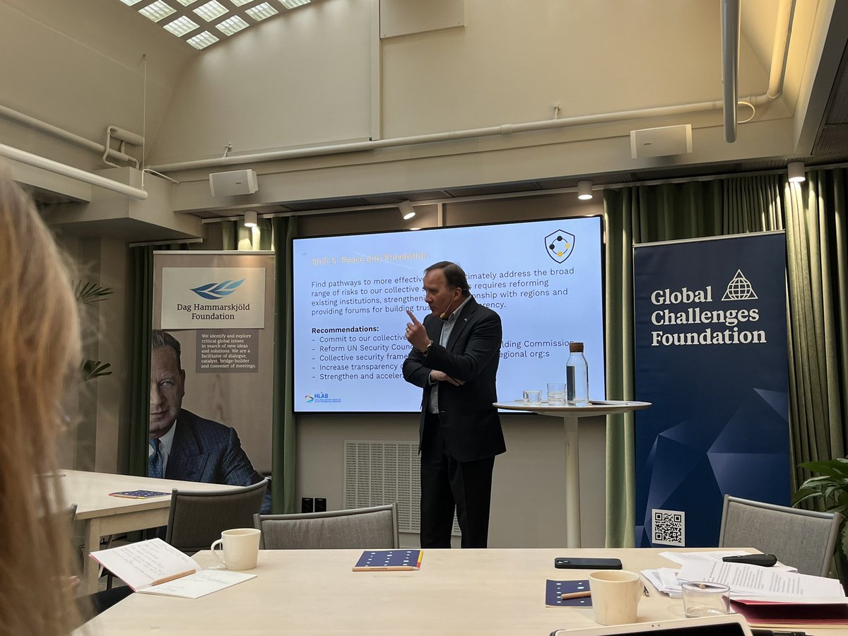 WendyBroadgate's tweet photo. Great to discuss new #UN #HLAB report ”A #breakthroughreport for People and Planet” which highlights the importance of science, the science-policy interface,  #SBTs and protection of the global commons. https://t.co/tLAEJw6F1S