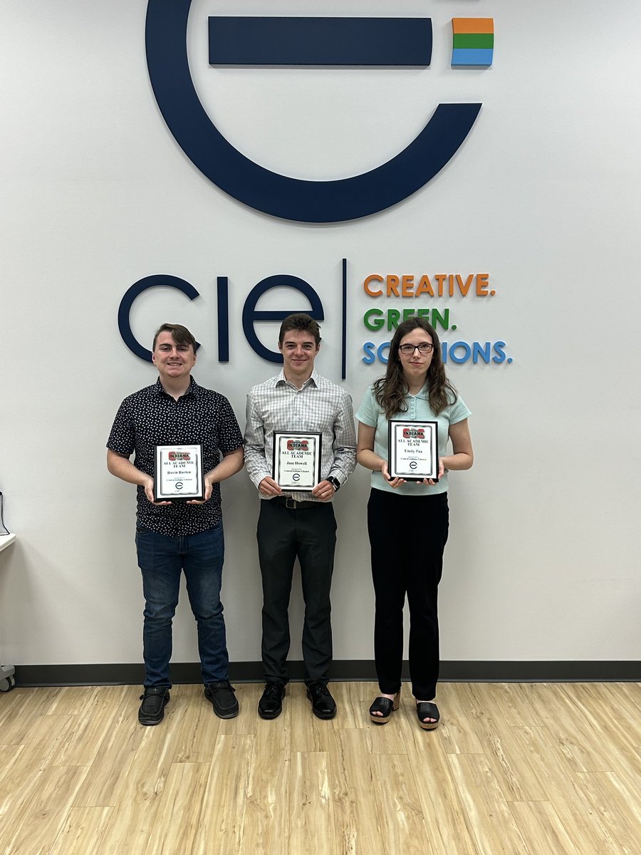 I had the pleasure to attend the CIC Academic All Star Banquet with these three seniors. Congratulations to Davin, Jase, and Emily! #WeAreMG