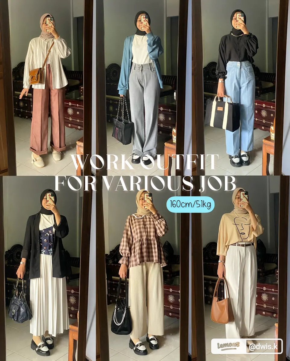 JualanBsSupport's tweet photo. ✨ Work Outfit in a Week ✨

-a thread- https://t.co/5DWFprZOHA