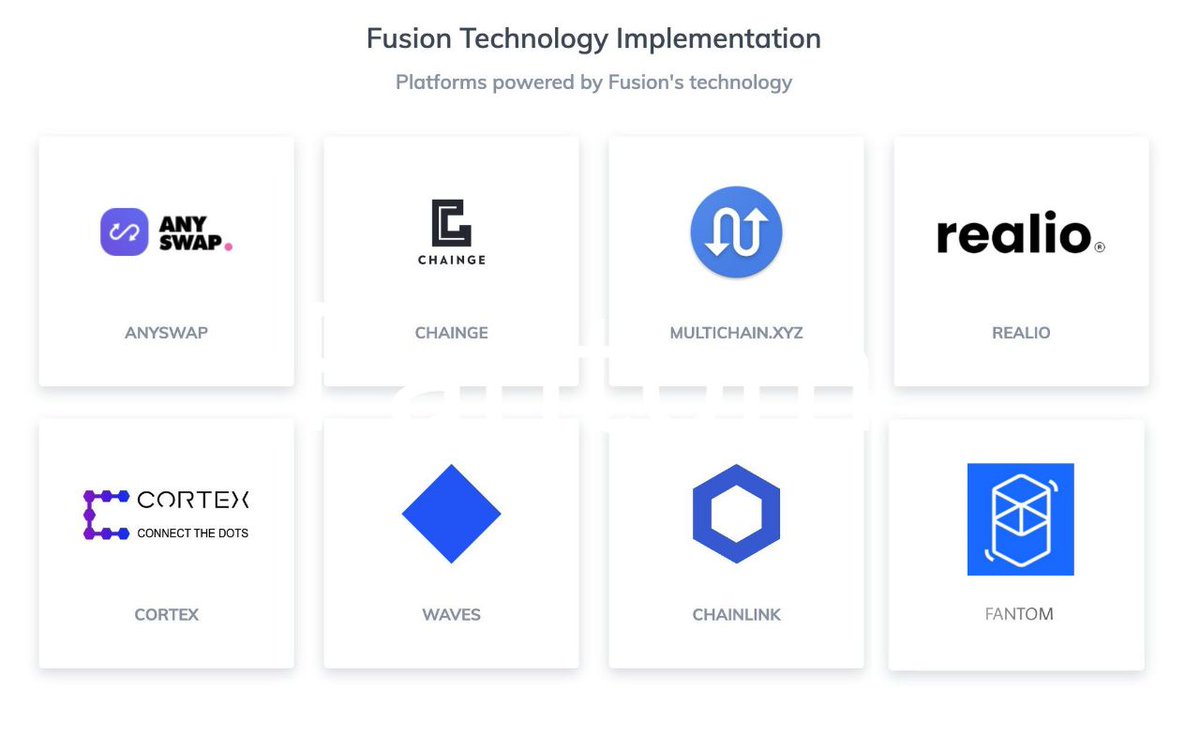 SayedTanvirAhm3's tweet image. Introducing @FUSIONProtocol - The Engine Of @FinanceChainge !

Fusion is offering unique features like time locking, time slicing, interoperability like ultra-secure DCRM technology &amp;amp; many many more.

People are sleeping on $FSN

#TimeLocking #TimeSlicing #Interoperability #DCRM
