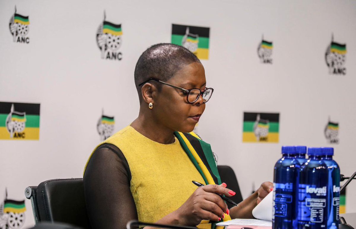 MbalulaFikile's tweet photo. Today, 25 April 2023, we addressed members of the media on the outcomes of the ANC National Executive Committee (NEC) meeting.

The ordinary meeting of the NEC took place from 21 to 24 April 2023 in Boksburg, Gauteng. 

#ANCNEC
#ANCRenewal https://t.co/jaHnjpusG8