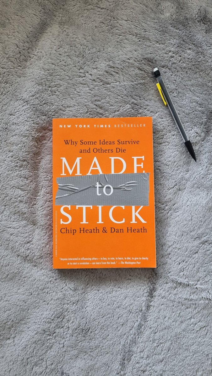 pascalboyart's tweet photo. Started to read this one... 📖 #MadetoStick by Chip &amp; Dan Heath https://t.co/x2Kpvl6wkg
