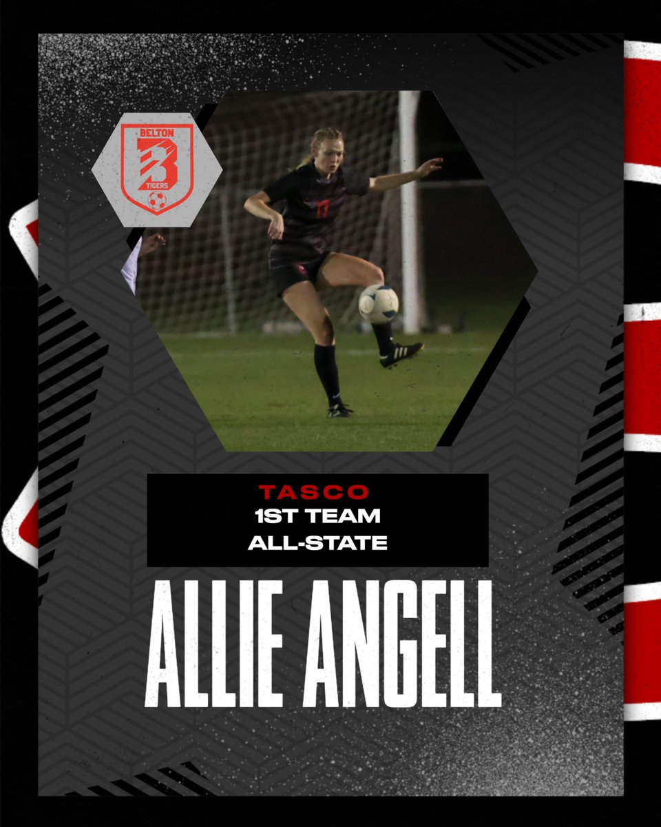 Congratulations to <a href="/allie_angell17/">Allie</a>  on being selected for the TASCO All-State Team! #TigerGRIT <a href="/thebeltontigers/">Belton Tigers</a> <a href="/BeltonHS/">BeltonHS</a>